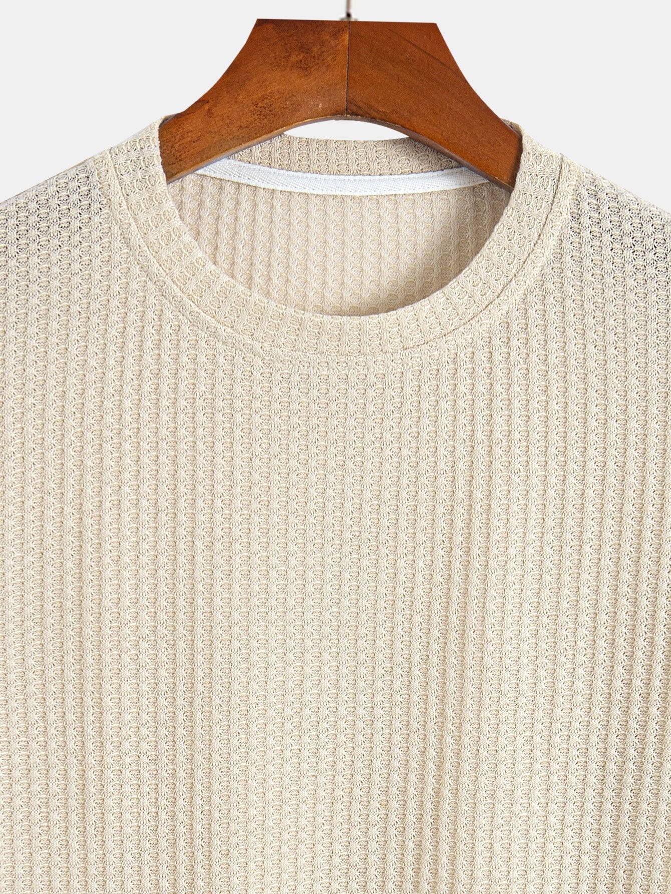 Ashley® | Waffle Arc Hem T-Shirt - Image 7