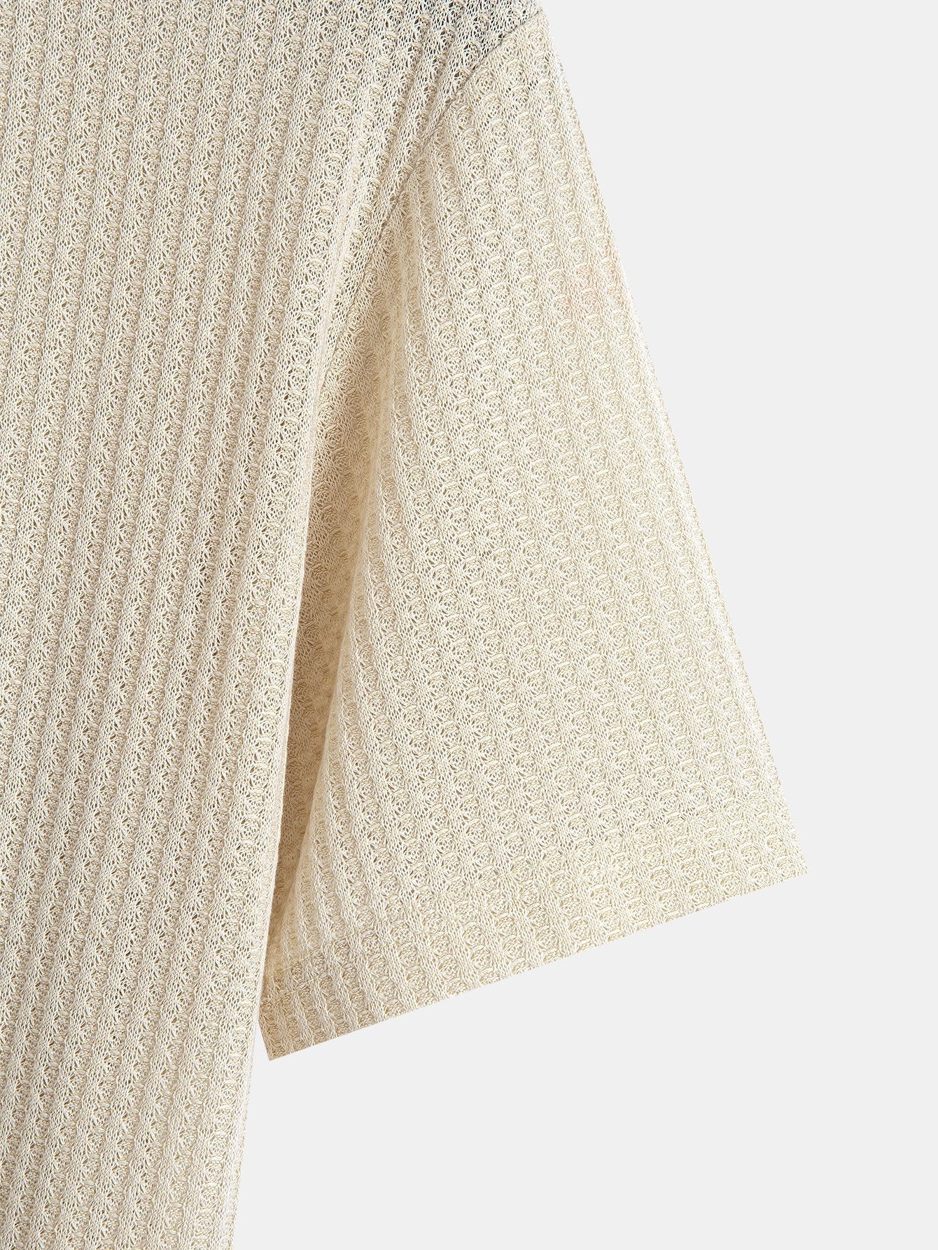 Ashley® | Waffle Arc Hem T-Shirt - Image 8