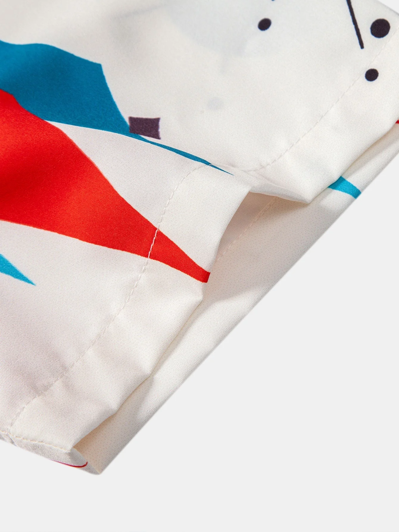 Ashok® | Atomic Geometric Print Button Up Shirt - Image 4