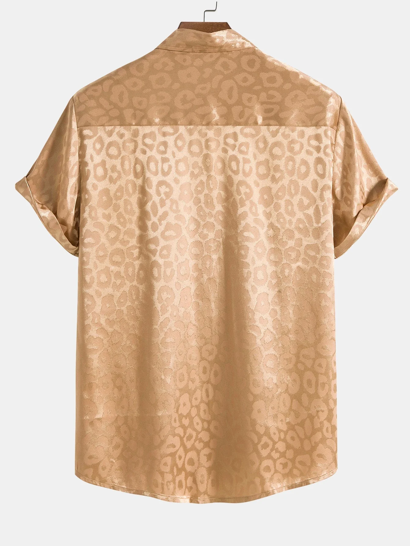 Aslak® | Satin Leopard Shirt - Image 3