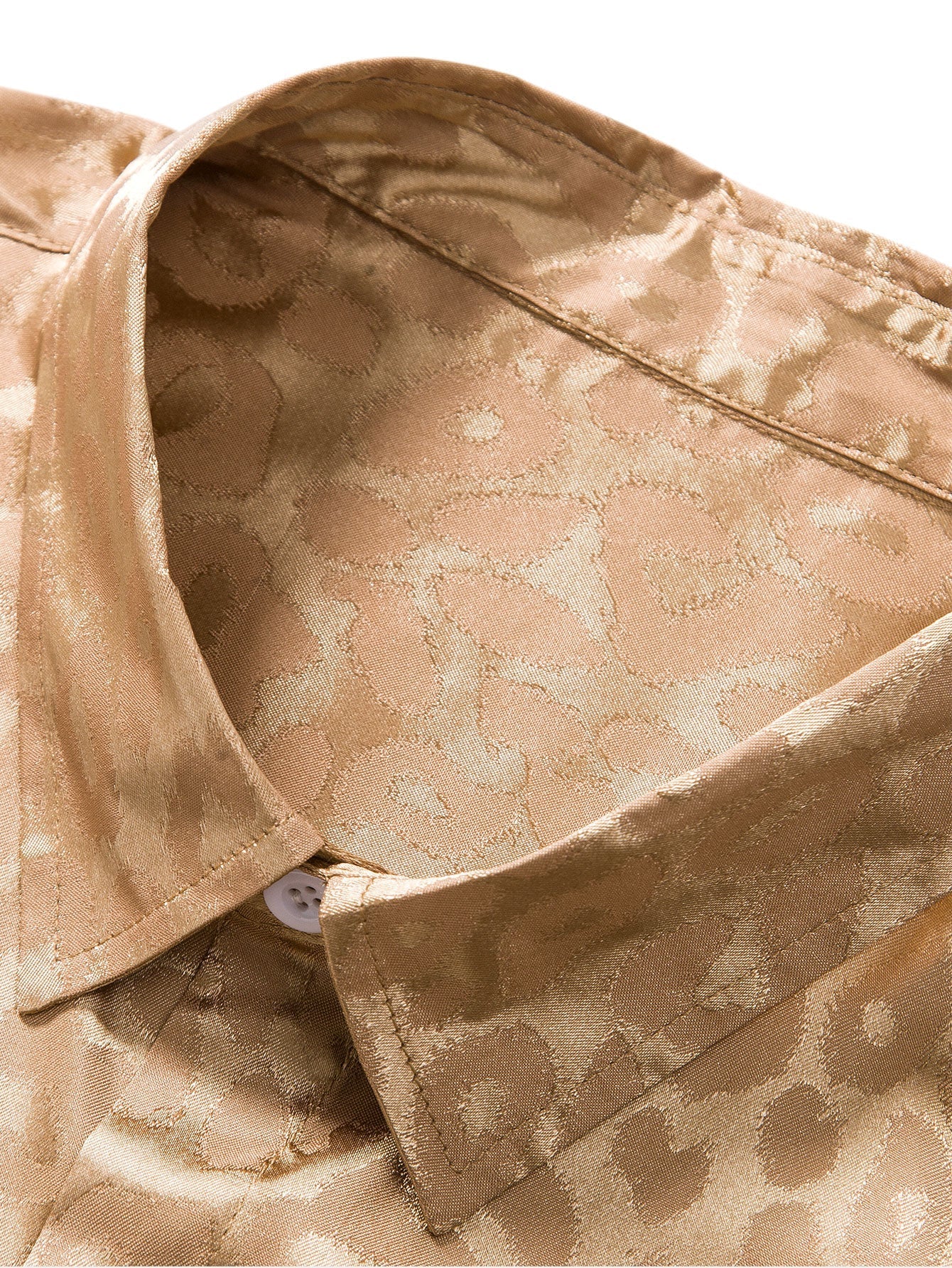 Aslak® | Satin Leopard Shirt - Image 4