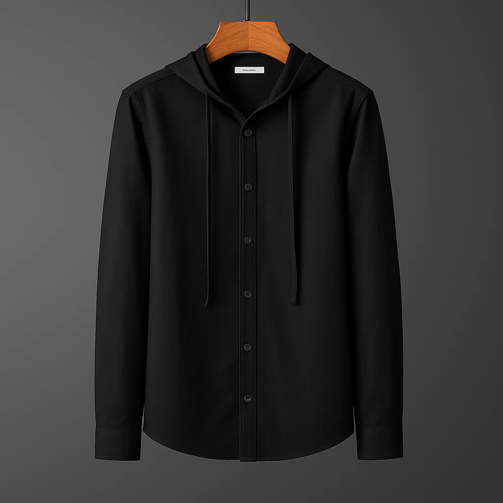 Asser® | Jeffer Hooded Shirt - Image 7