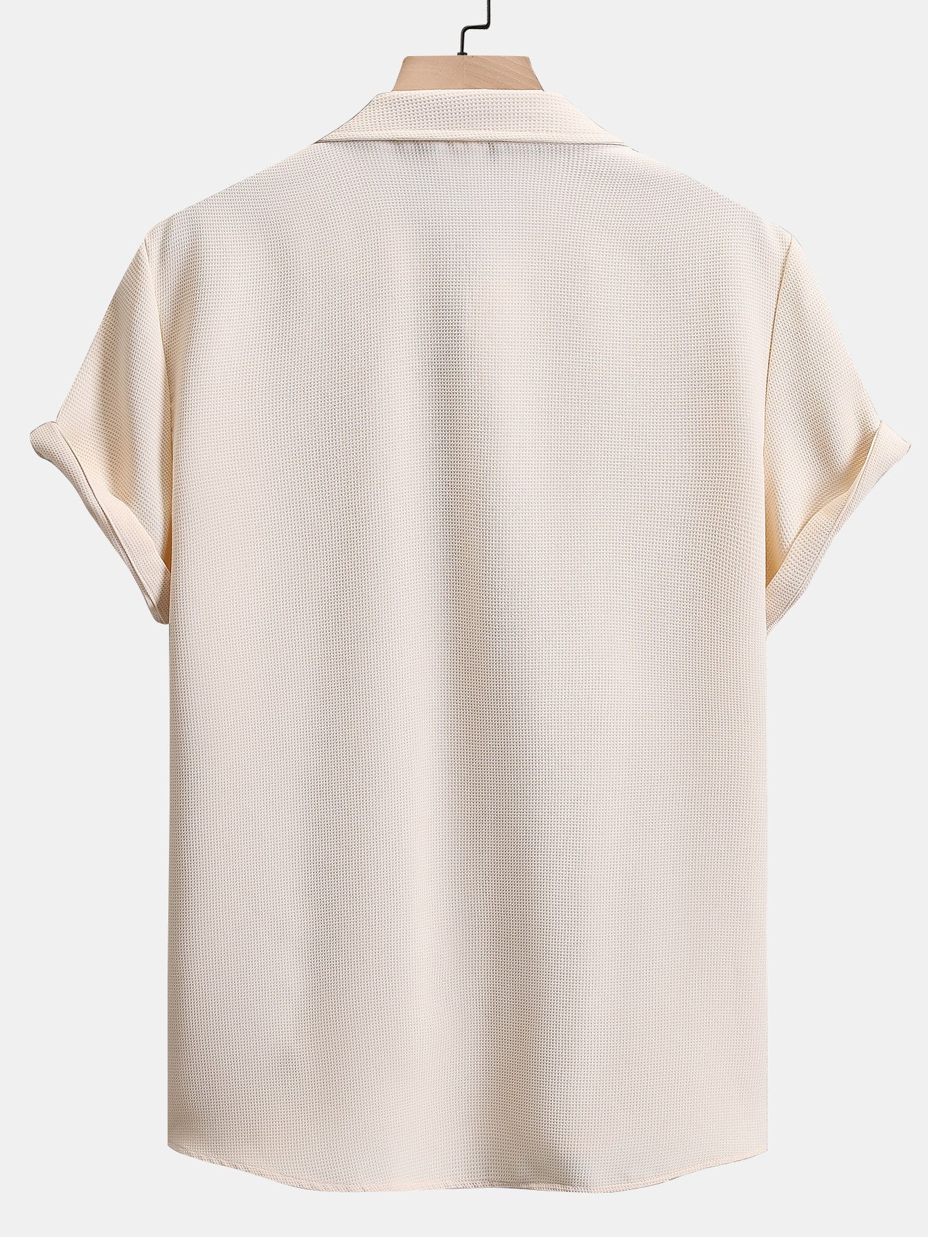 Astarte® | Waffle Polo Collar Shirt - Image 2