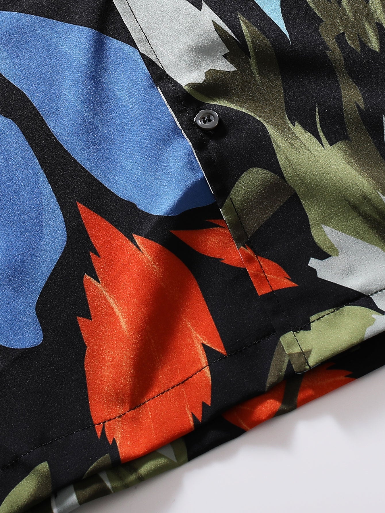 Astrid® | Hand Drawn Floral Print Revere Shirt - Image 6