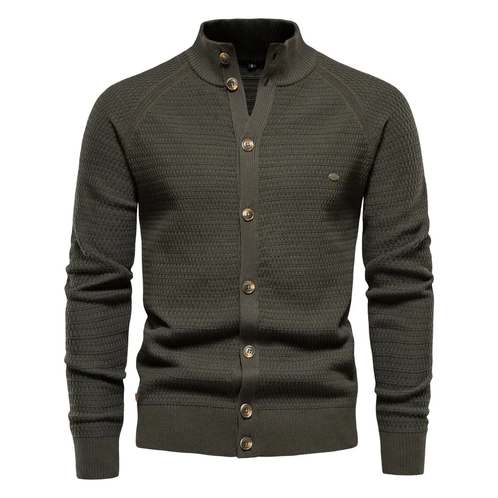Atanasio® | Luxury Cotton Cardigan - Image 3