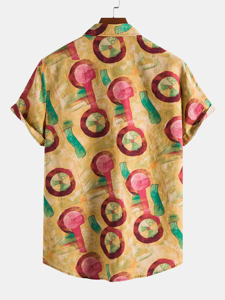 Atherton® | Abstract Print Shirt - Image 2