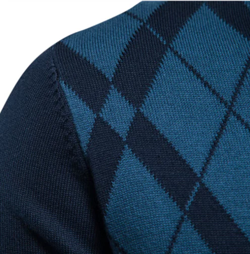 Atilio® | Men'S Sweater With Half Zip - Image 3