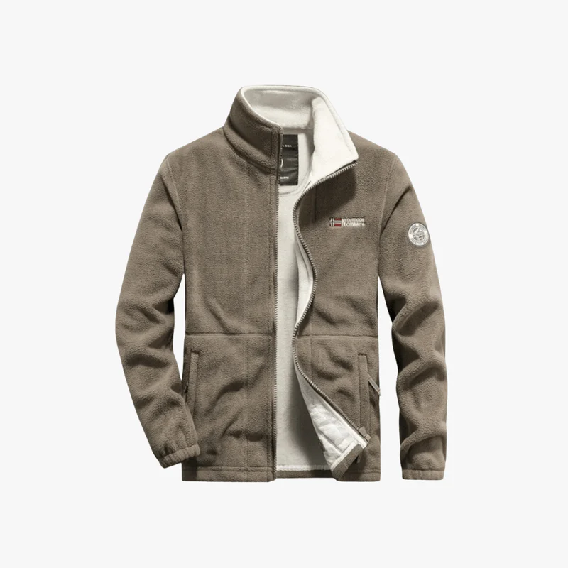 Atilio® | Nordic Trail Fleece Jacket – Warm Winter Outdoor Full-Zip - Image 3