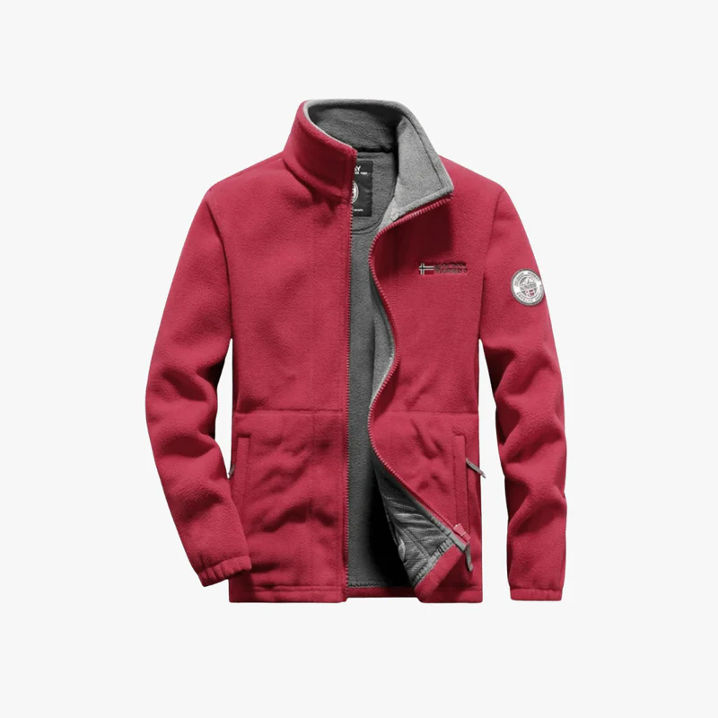 Atilio® | Nordic Trail Fleece Jacket – Warm Winter Outdoor Full-Zip - Image 4