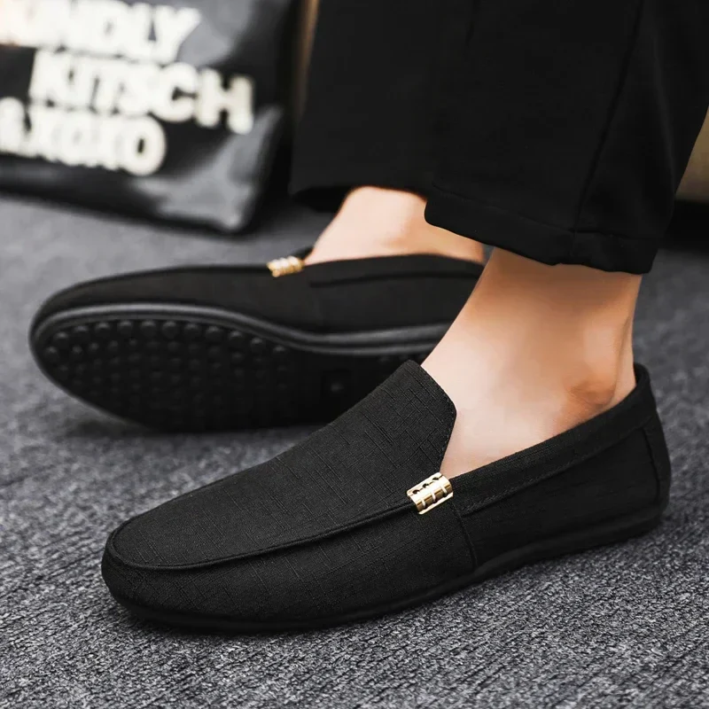 Atiyeh® | Krom Canvas Loafers - Image 37