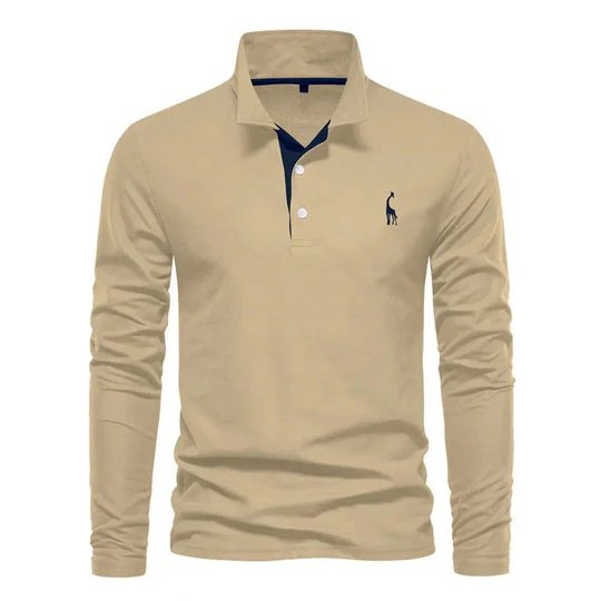 Atlas® | Long Sleeve Polo Shirt For Men - Image 5