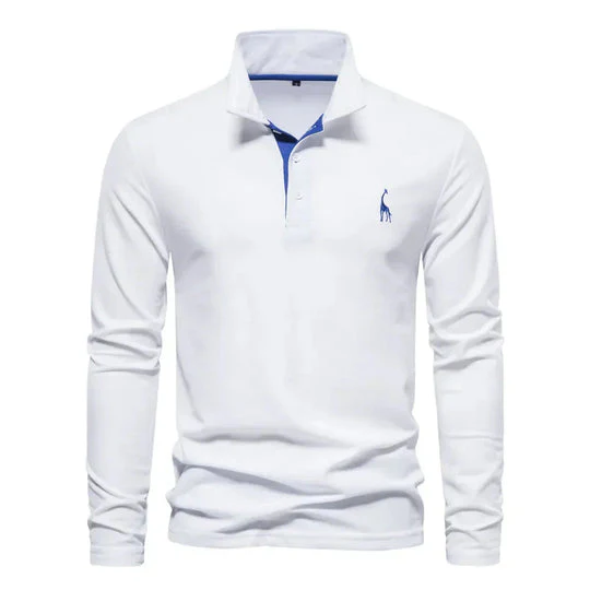 Atlas® | Long Sleeve Polo Shirt For Men - Image 7