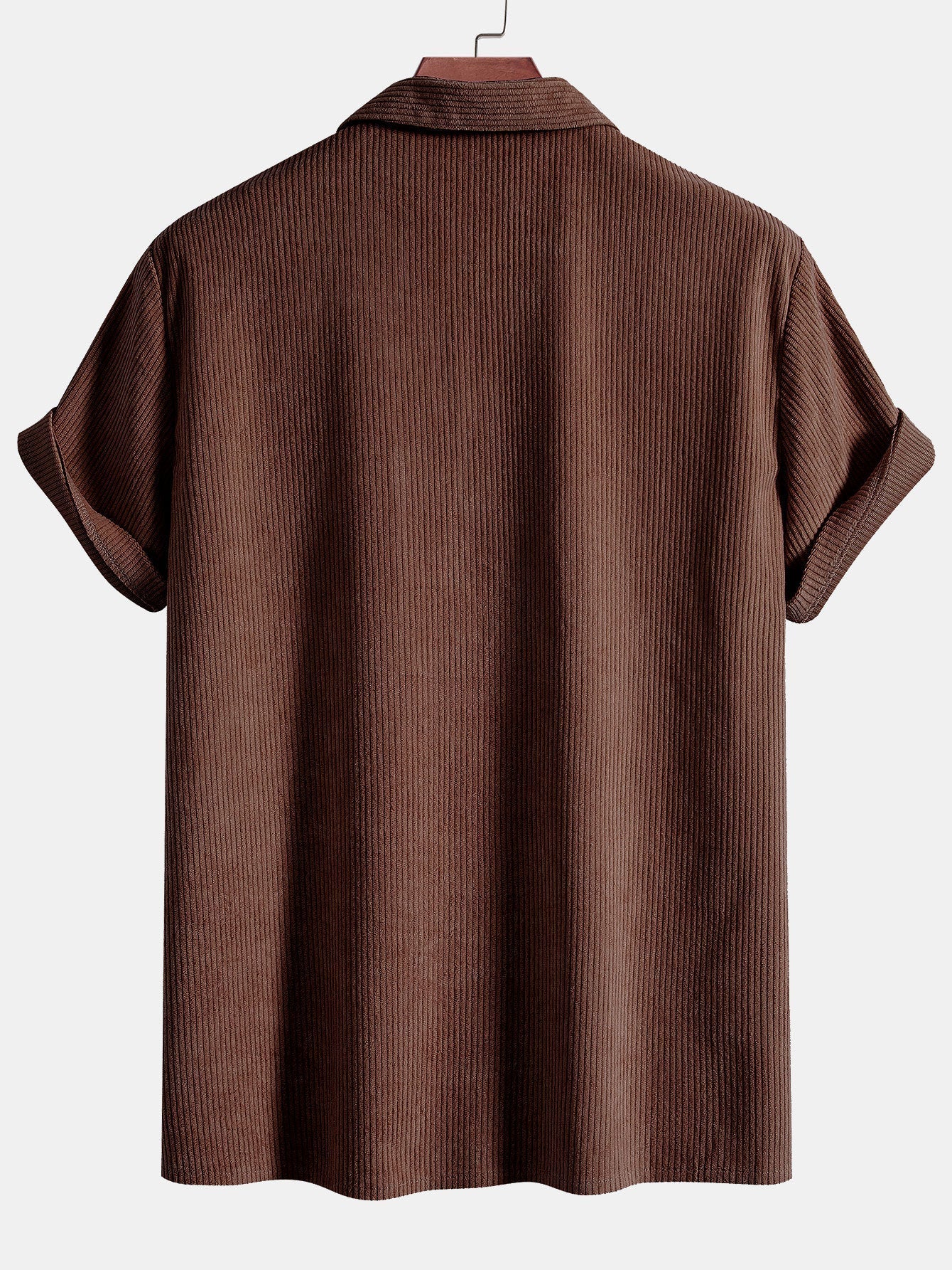 Atli® | Short Sleeve Corduroy Cuban Shirt - Image 6