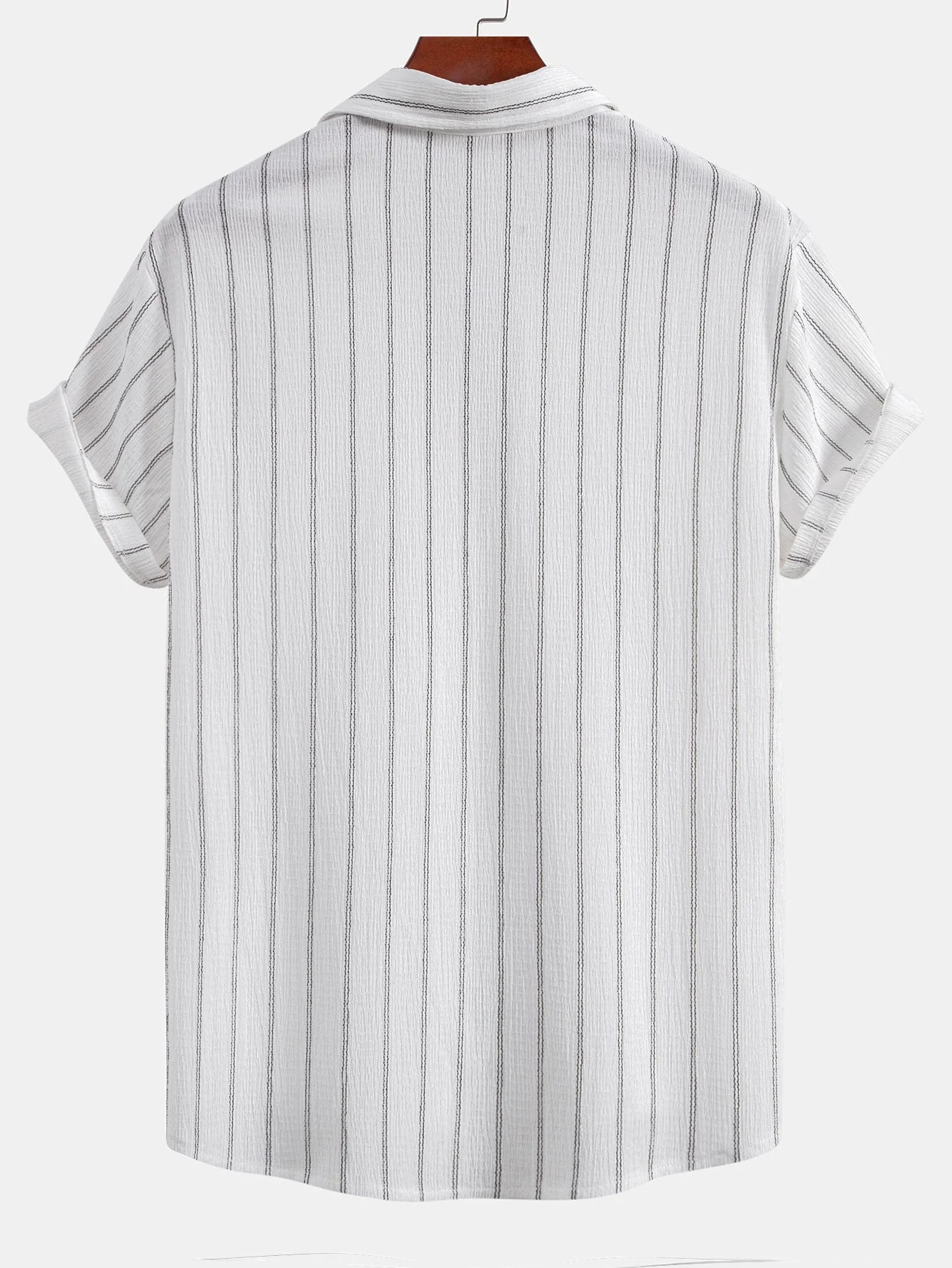 Atta® | Stripe Textured Button Up Shirt - Image 2