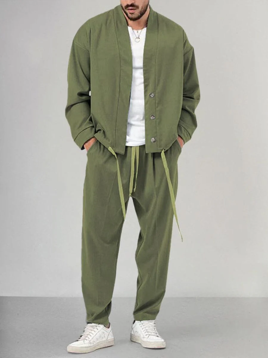 Auberon® | Classic Cardigan And Trousers Set - Image 5