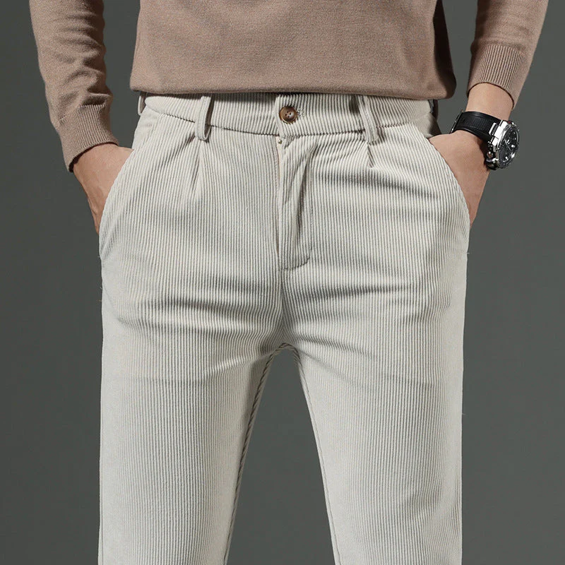 Auberon® | Slim Fit Coruroy Pant - Image 3