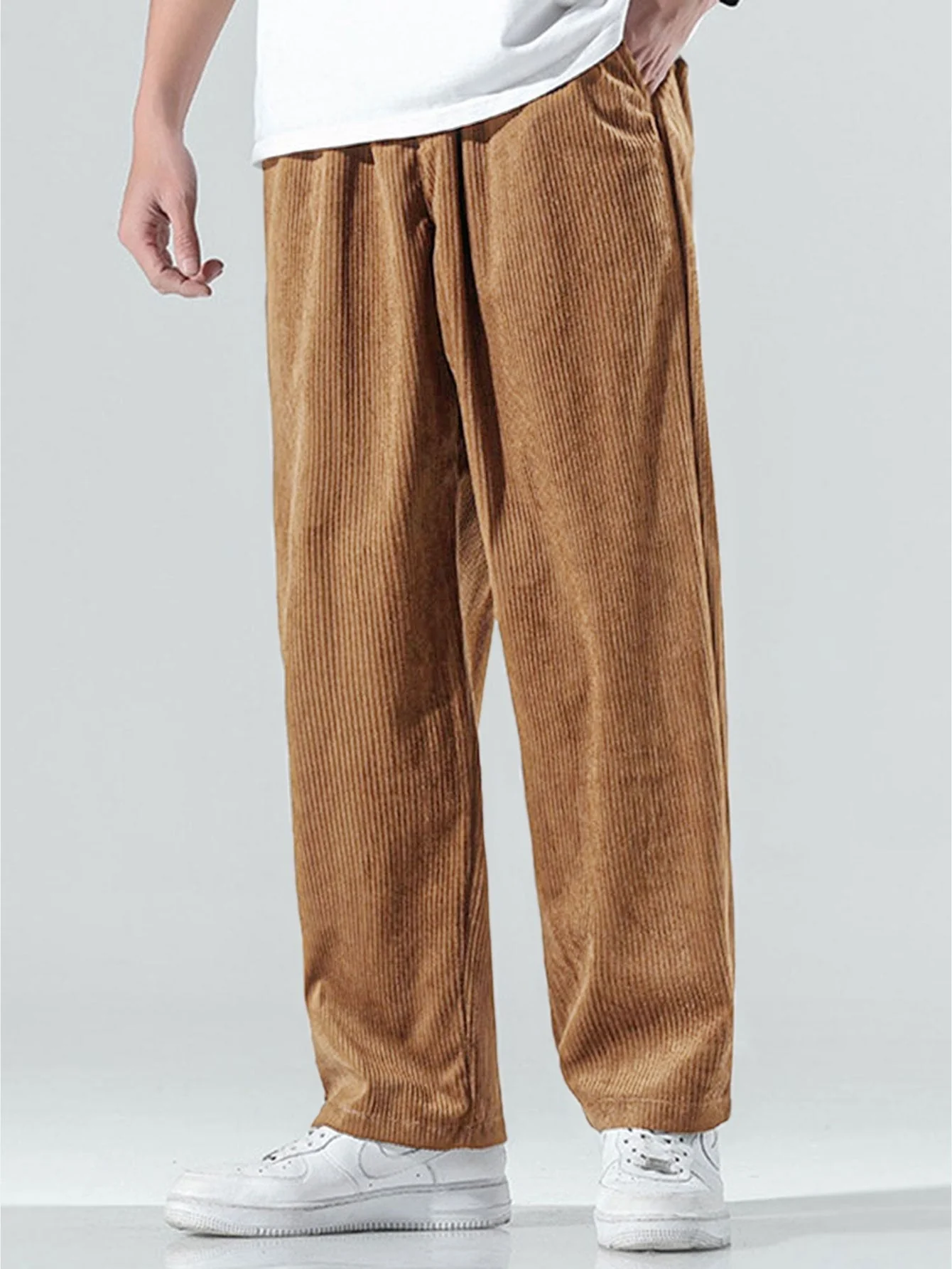 Auberon® | Straight Leg Corduroy Pants - Image 4