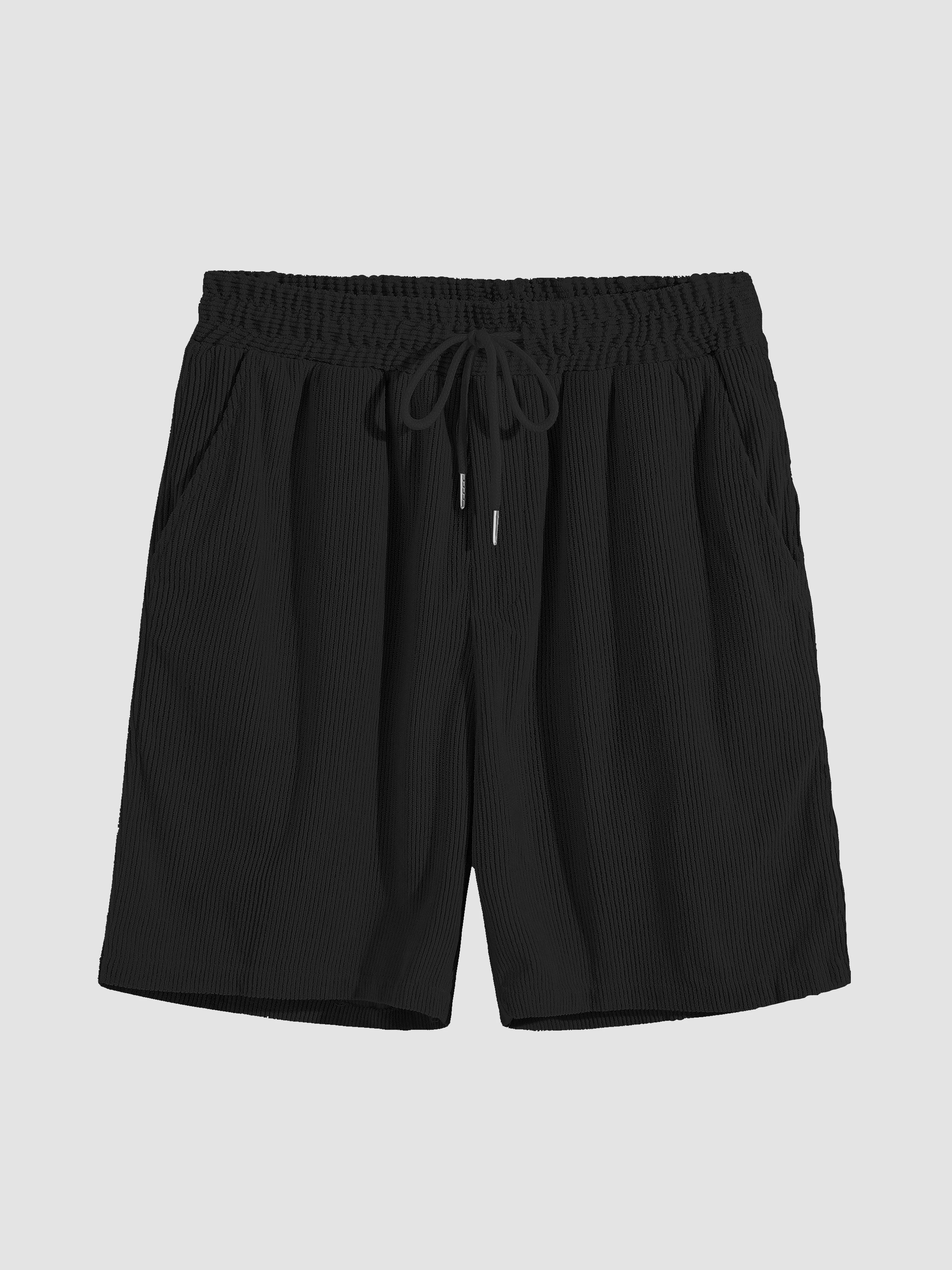 Aubert® | Creri Corduroy Drawstring Shorts - Image 4