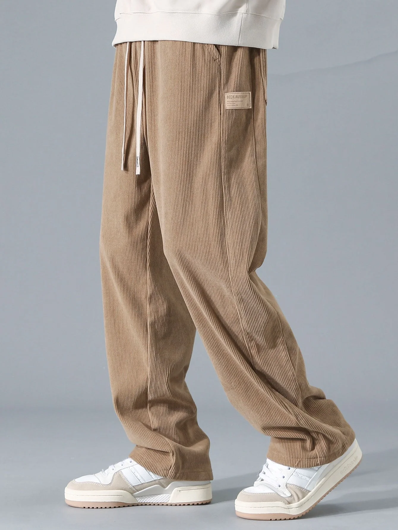 Aubine® | Straight Leg Corduroy Pants - Image 2