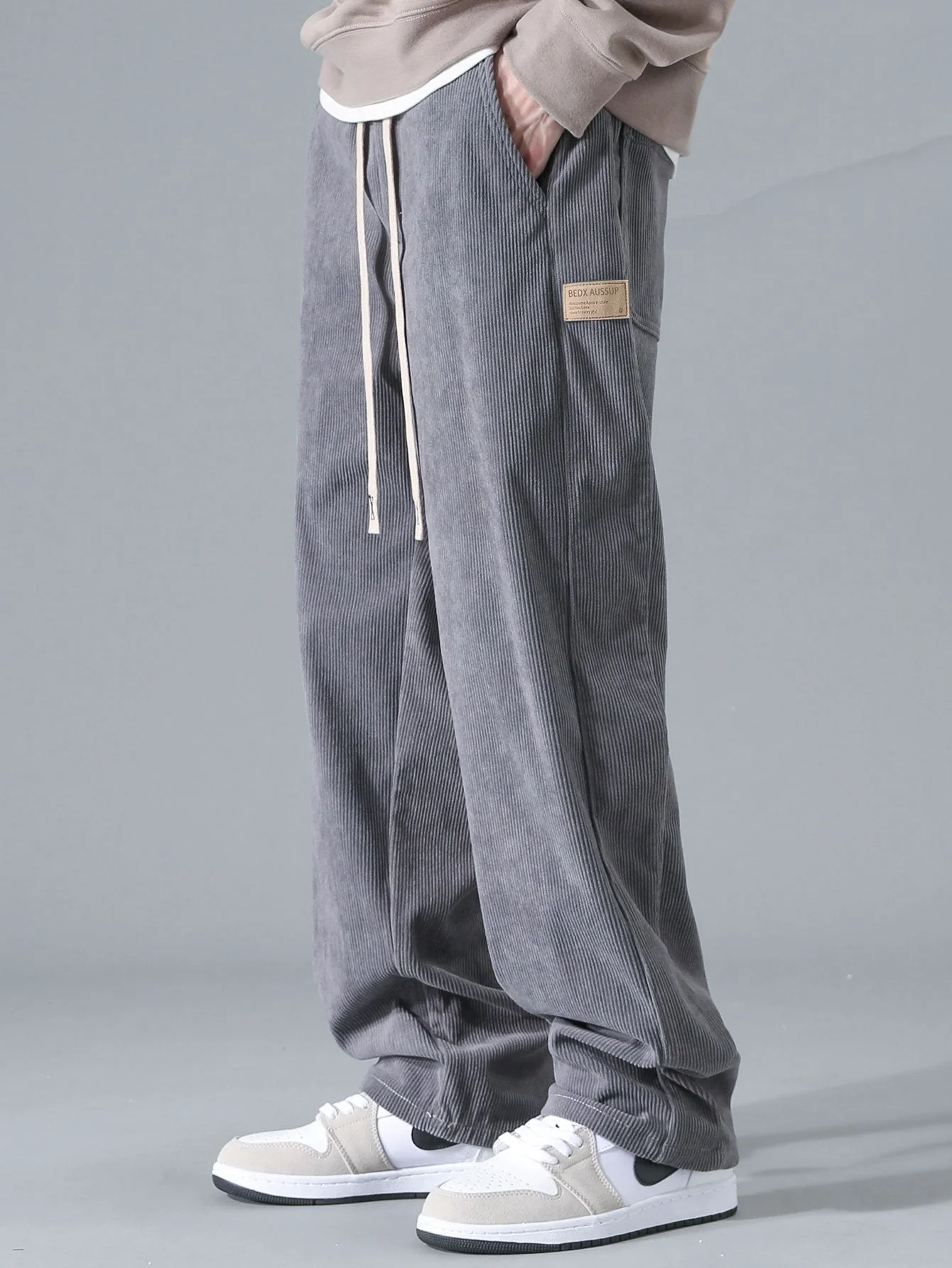 Aubine® | Straight Leg Corduroy Pants - Image 7