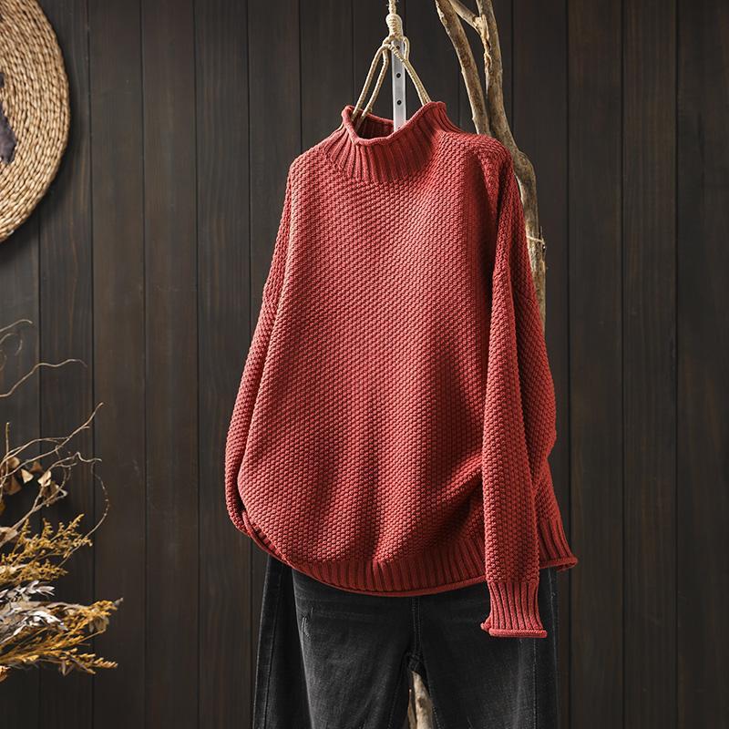 Aubrey® | Waffle Knitted Sweater - Image 4