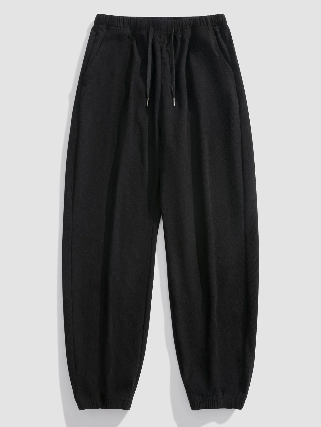 Aubry® | Corduroy Drawstring Jogging Pants - Image 15