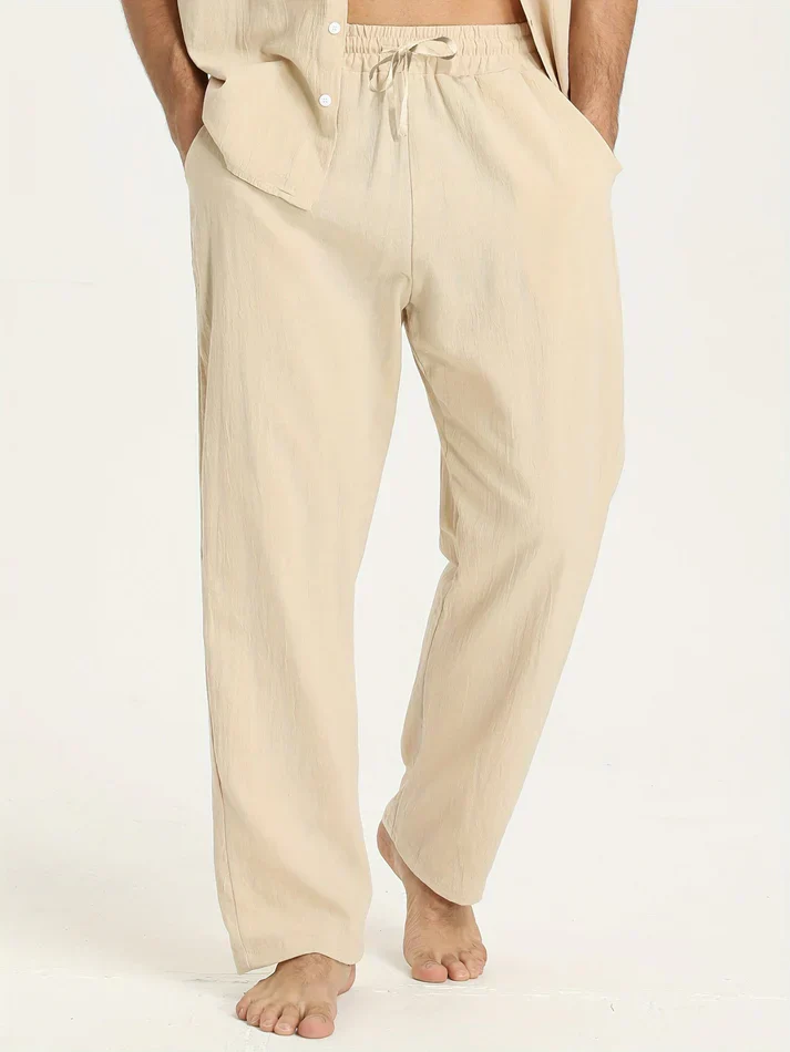 Augustin® | Stylish Linen Summer Trousers - Image 2