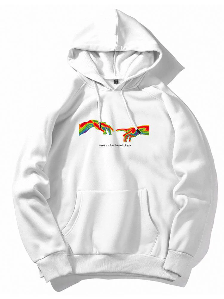 Augustus | Infrared Hand Print Hoodie - Image 11