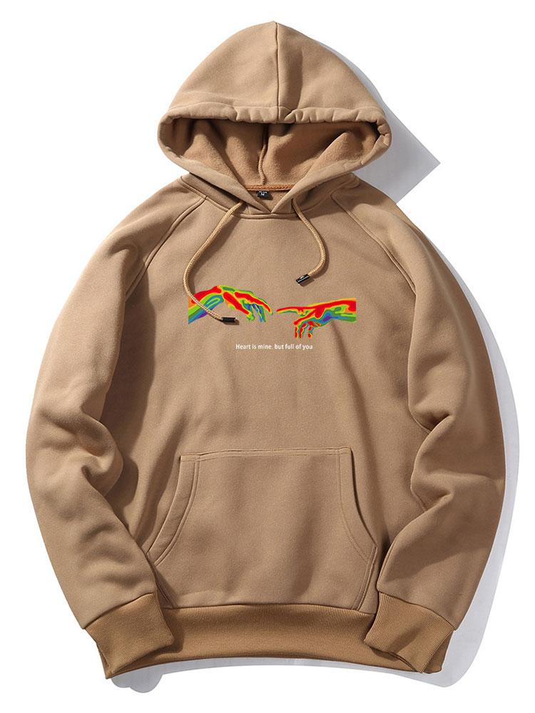 Augustus | Infrared Hand Print Hoodie - Image 12
