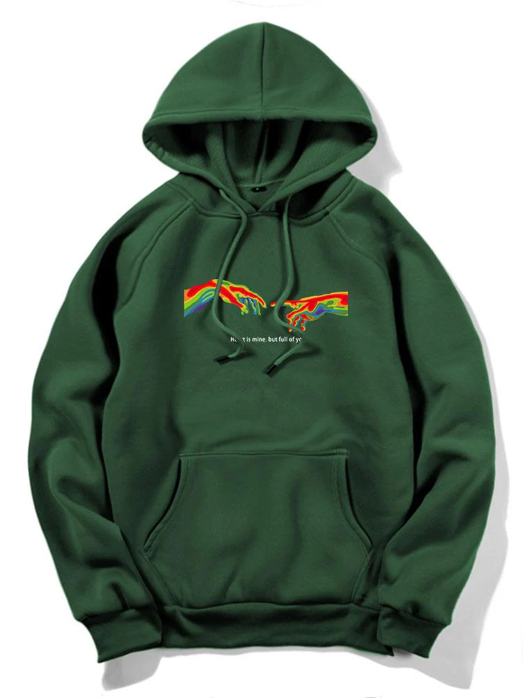 Augustus | Infrared Hand Print Hoodie - Image 15