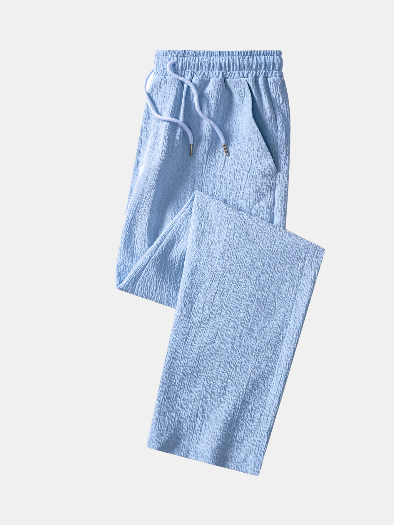 Auland® | Wrinkle Textured Straight Leg Pants - Image 9