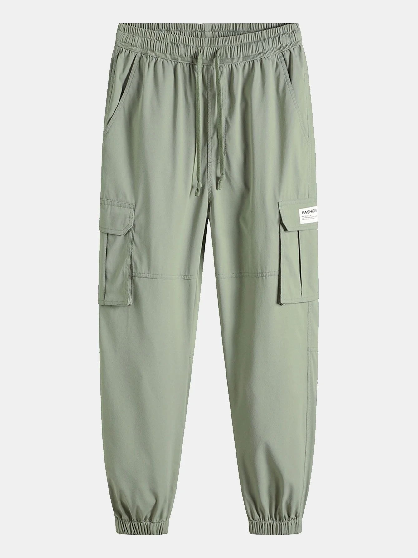 Auley® | Drawstring Cargo Jogging Pants - Image 14