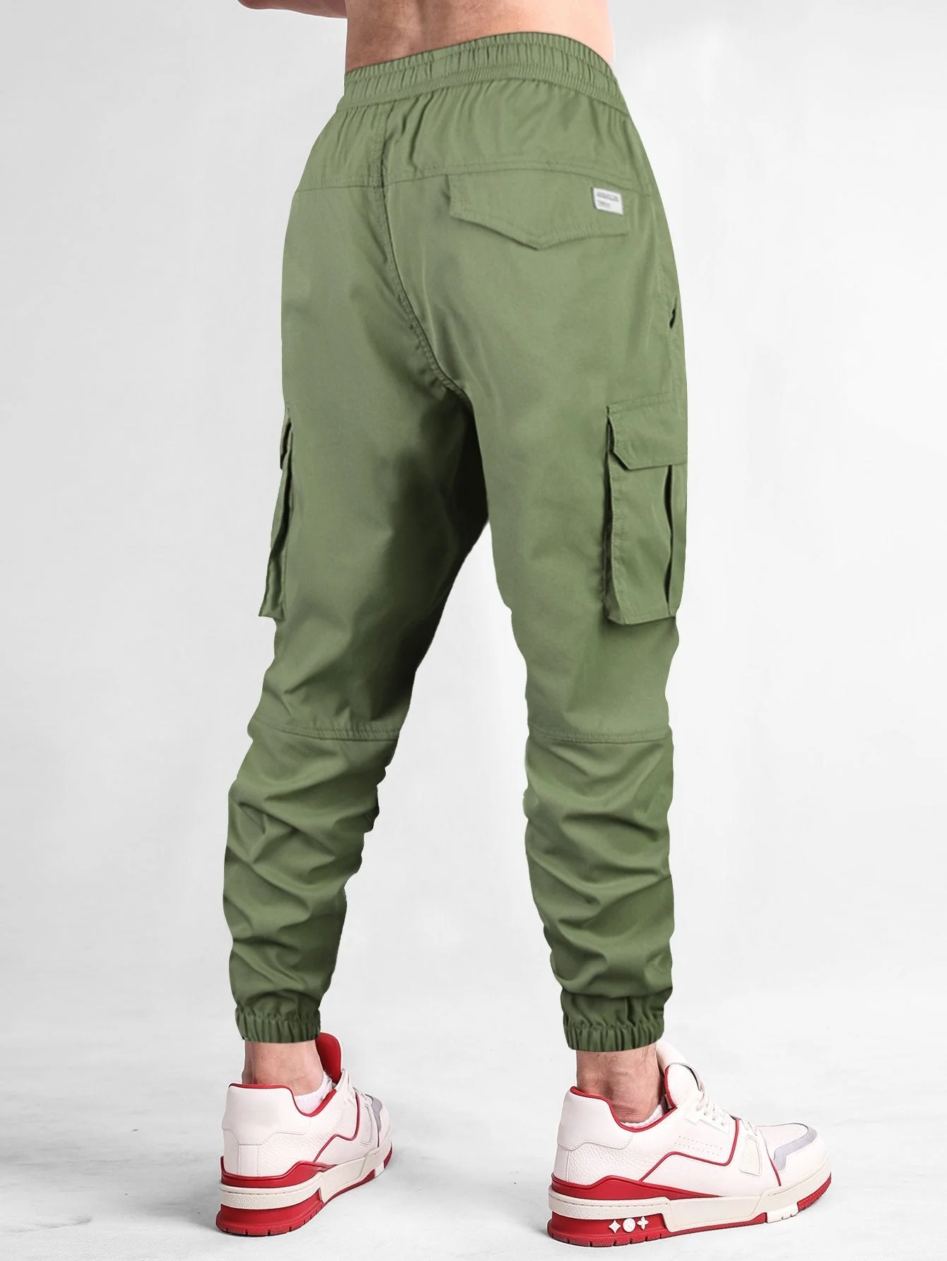 Auley® | Drawstring Cargo Jogging Pants - Image 6