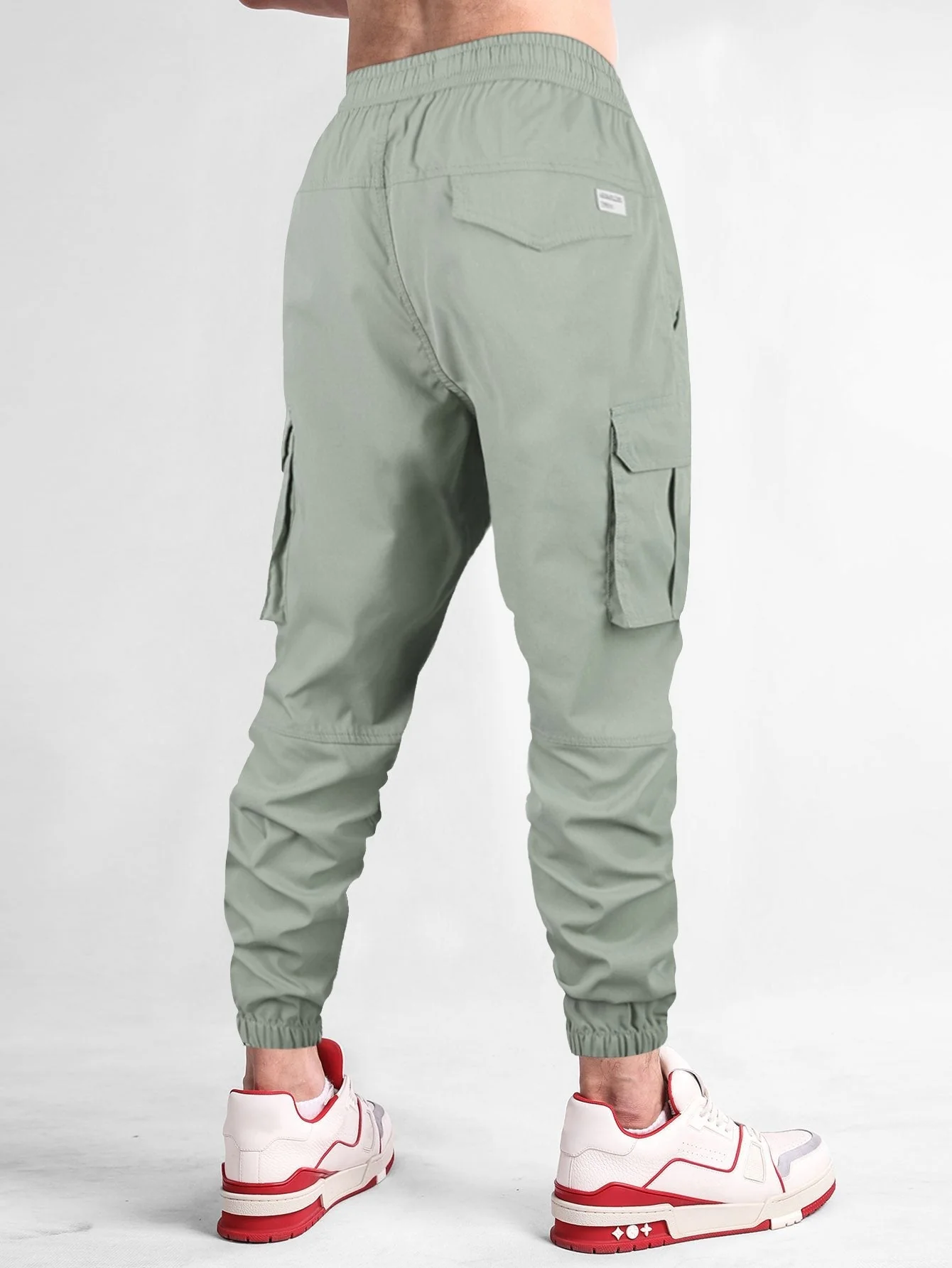 Auley® | Drawstring Cargo Jogging Pants - Image 8