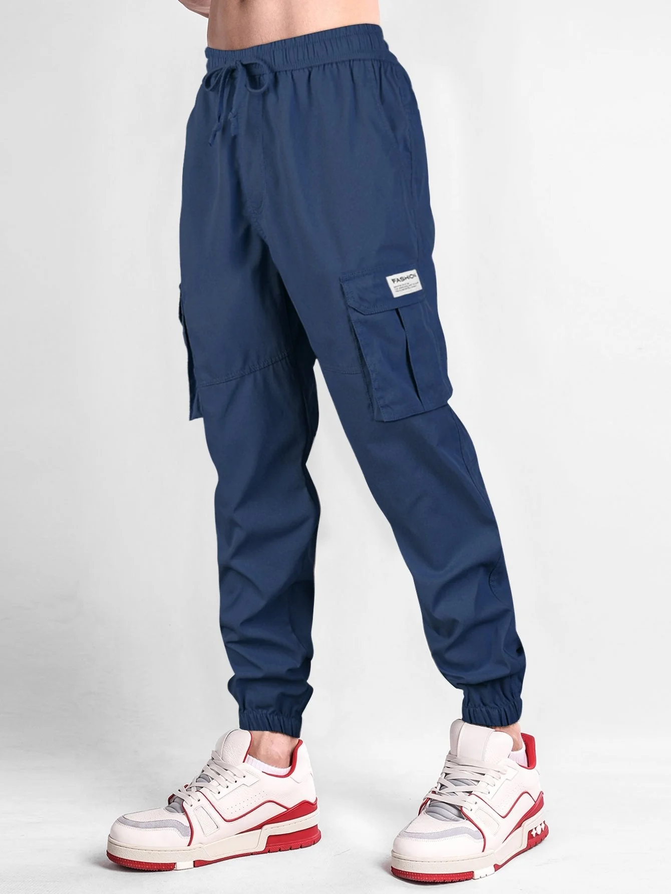 Auley® | Drawstring Cargo Jogging Pants - Image 9