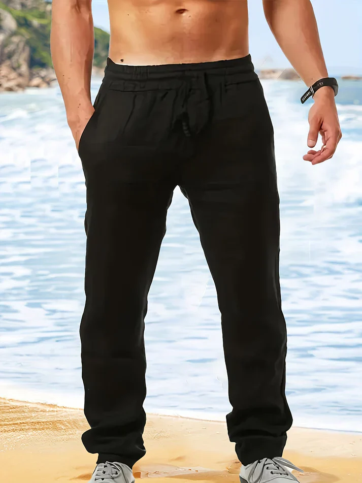 Aurelian® | Luxury Linen Summer Trousers - Image 3