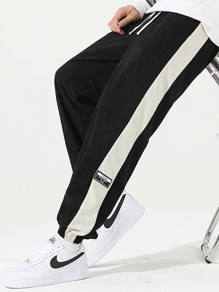 Aurick® | Side Stripe Corduroy Jogging Pants - Image 10