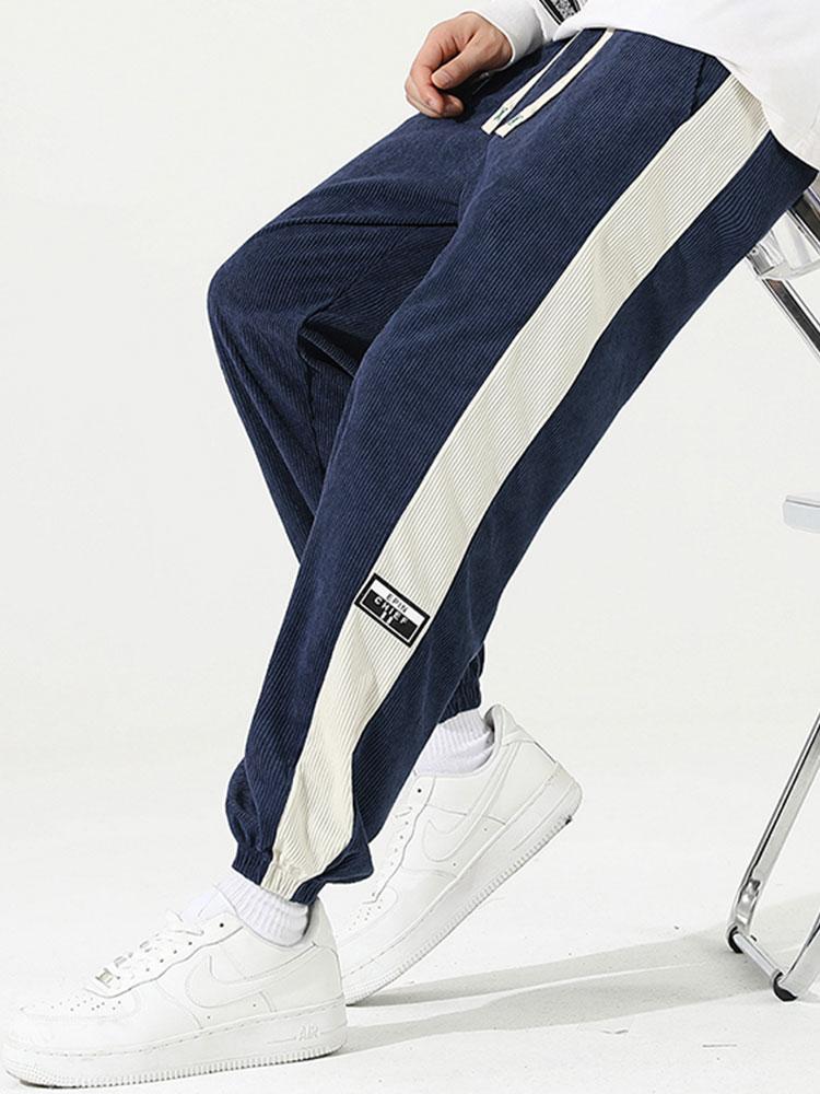 Aurick® | Side Stripe Corduroy Jogging Pants - Image 16