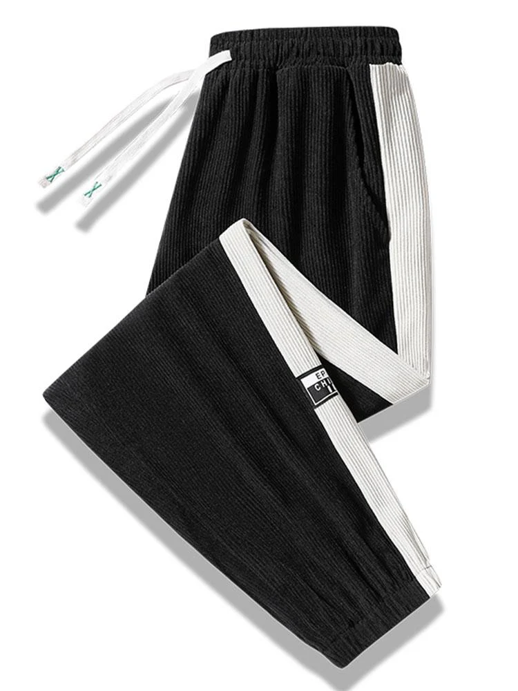 Aurick® | Side Stripe Corduroy Jogging Pants - Image 20
