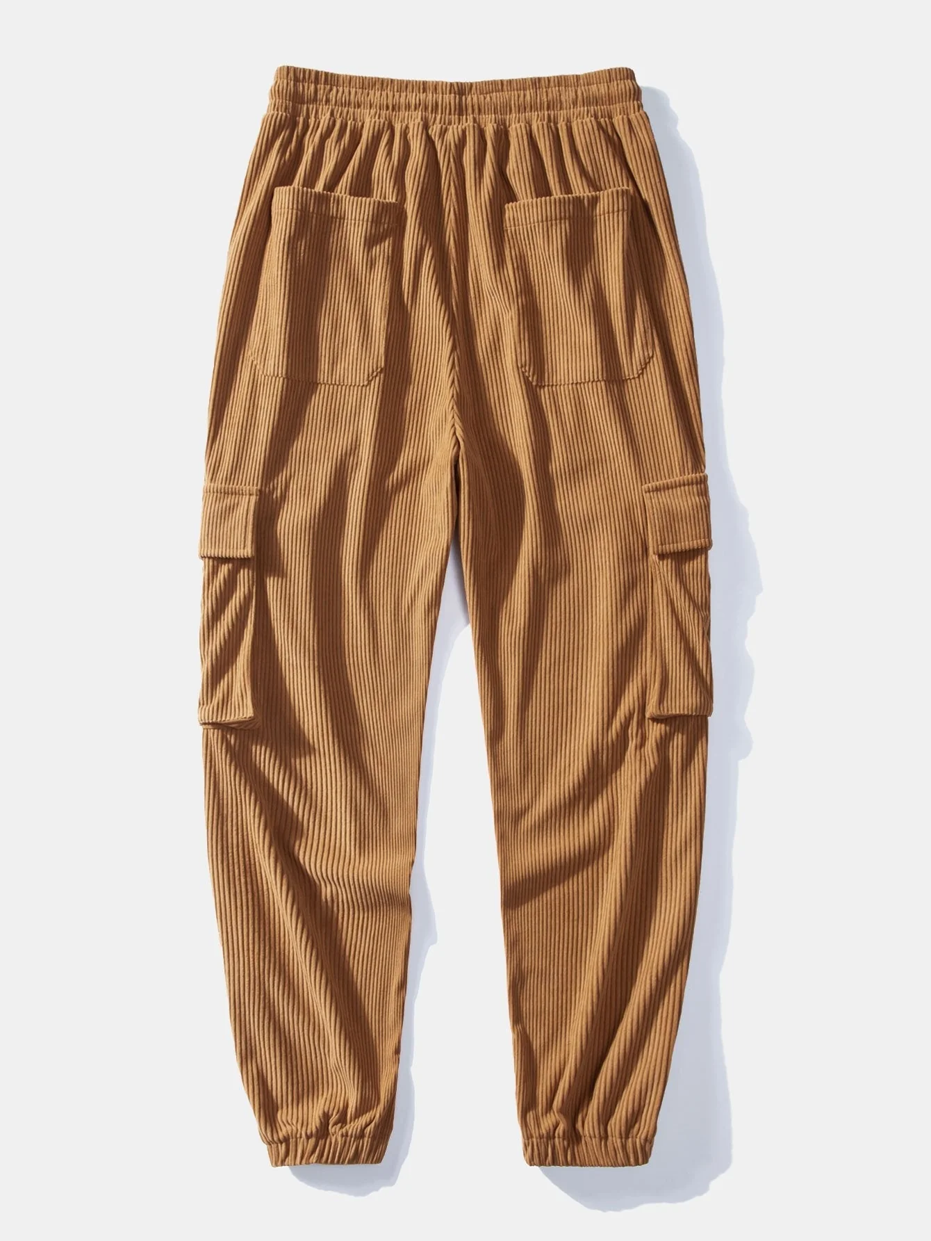 Aurore® | Drawstring Corduroy Cargo Jogger Pants - Image 7