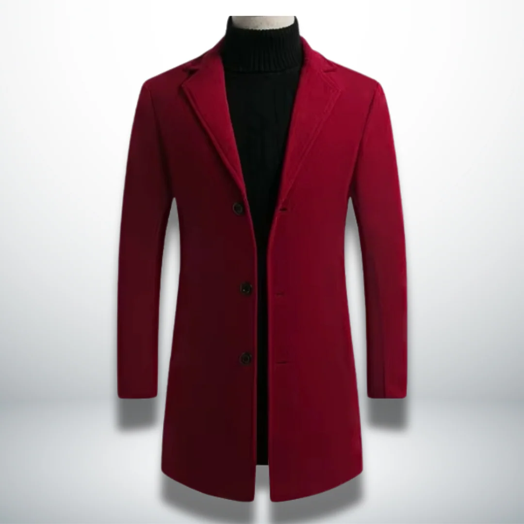 Ausonio® | Elegant and formal coat for men - Image 4