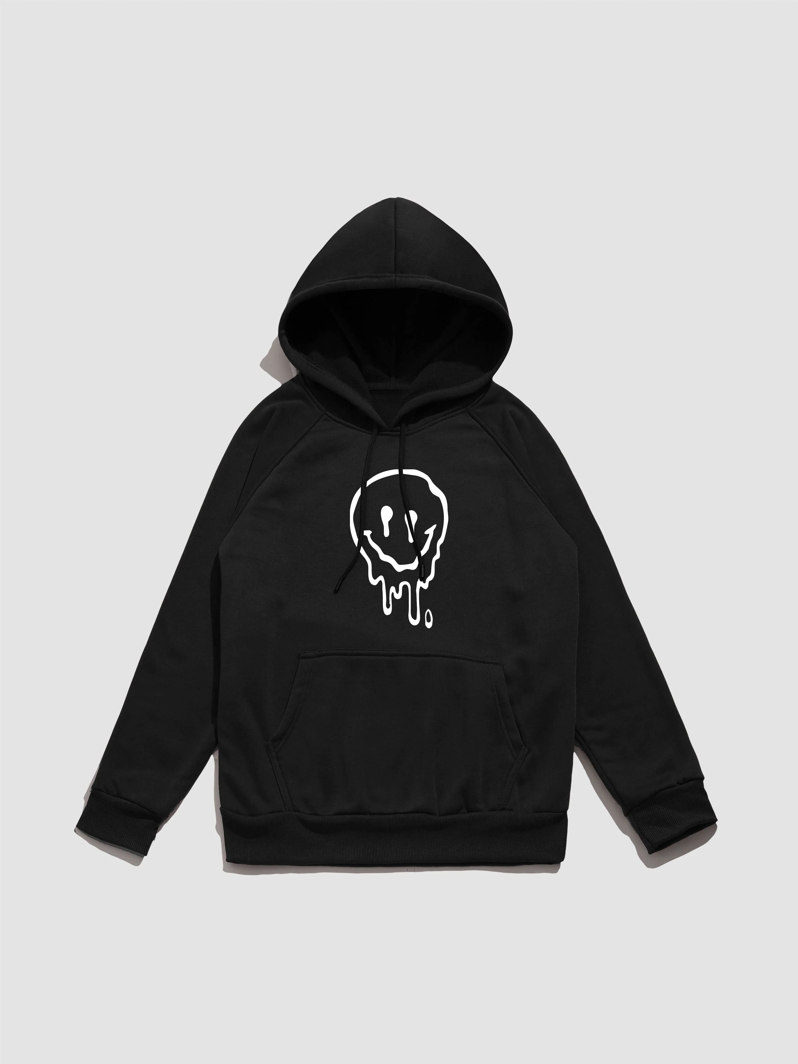 Austin | Dissolved Smiley Print Hoodie - Image 7