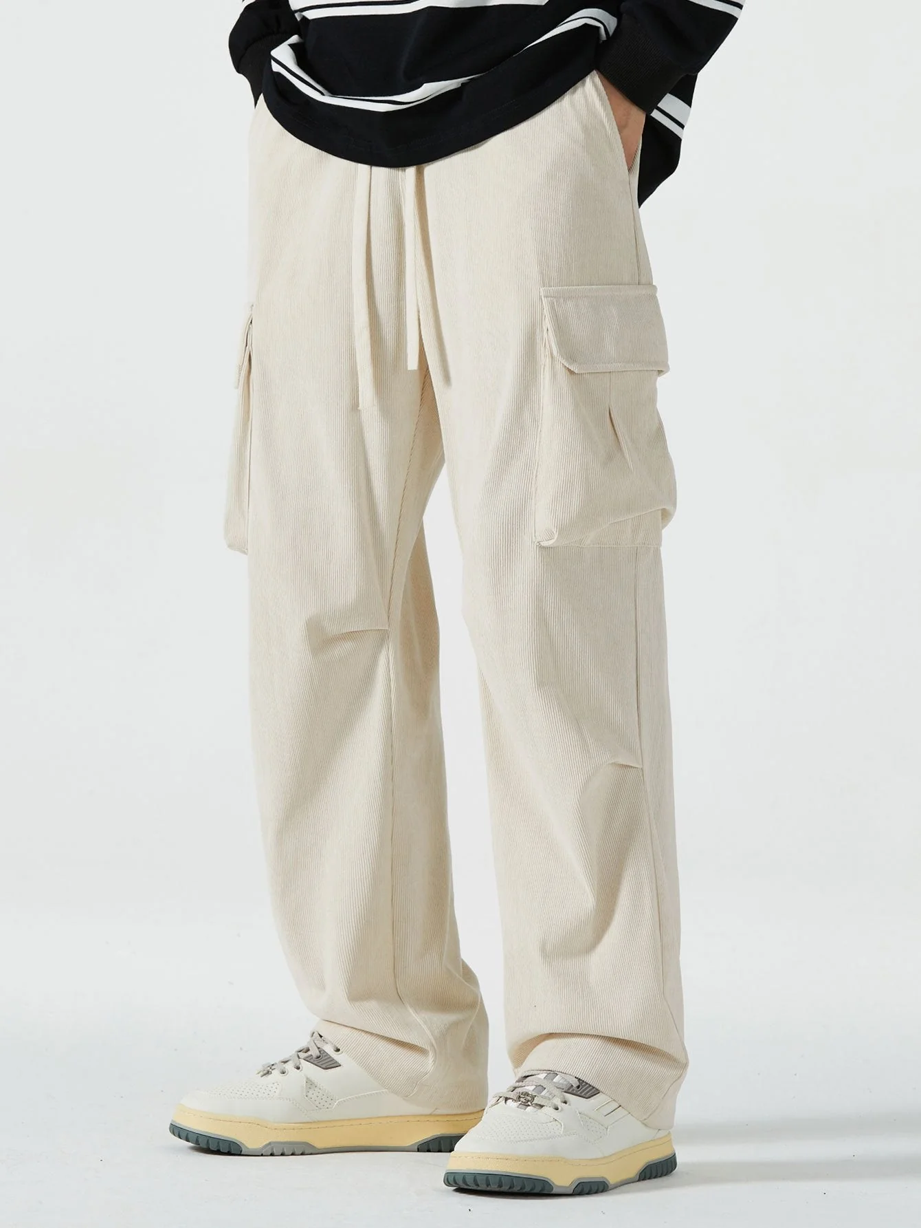 AvelĀ® | Corduroy Cargo Pants - Image 10