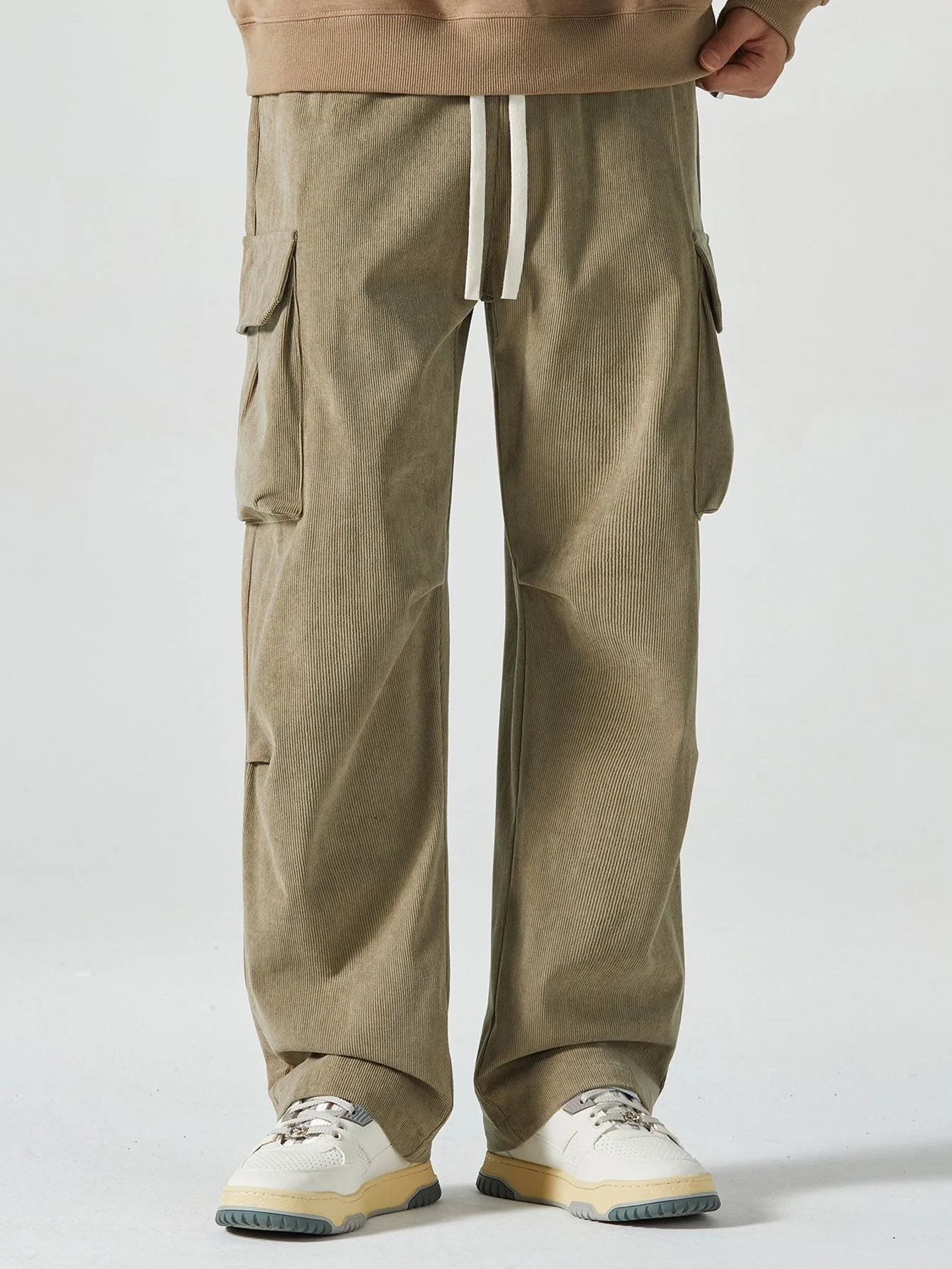 AvelĀ® | Corduroy Cargo Pants - Image 3