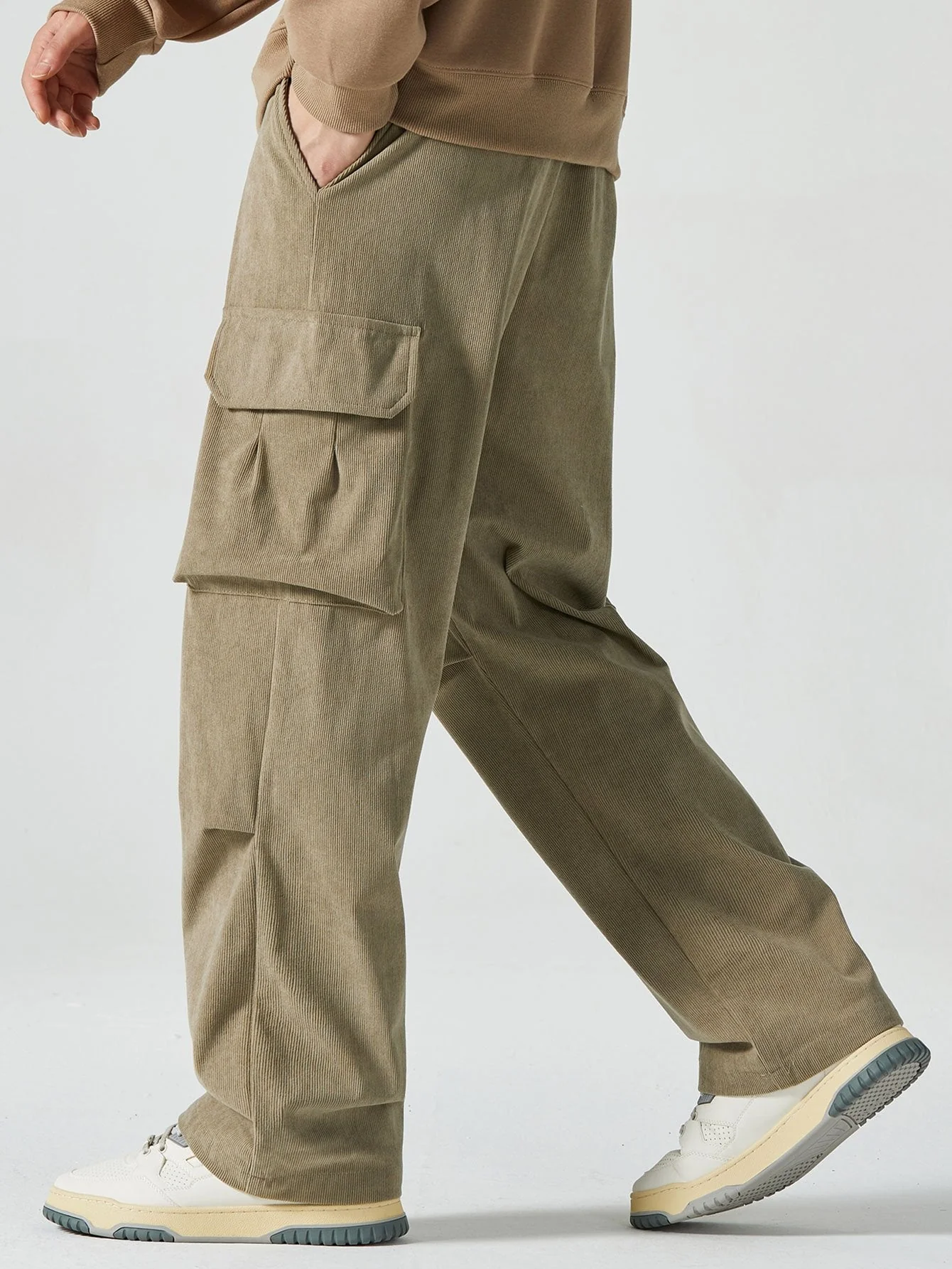 AvelĀ® | Corduroy Cargo Pants - Image 4