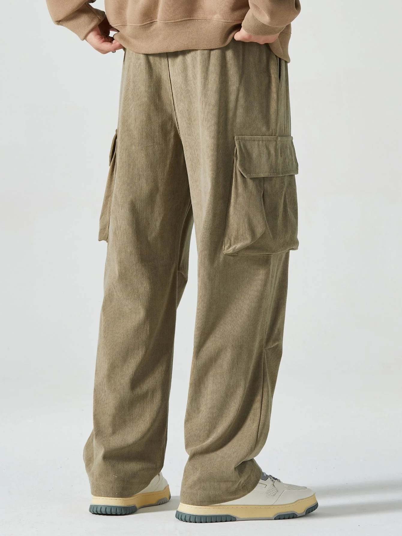 AvelĀ® | Corduroy Cargo Pants - Image 5
