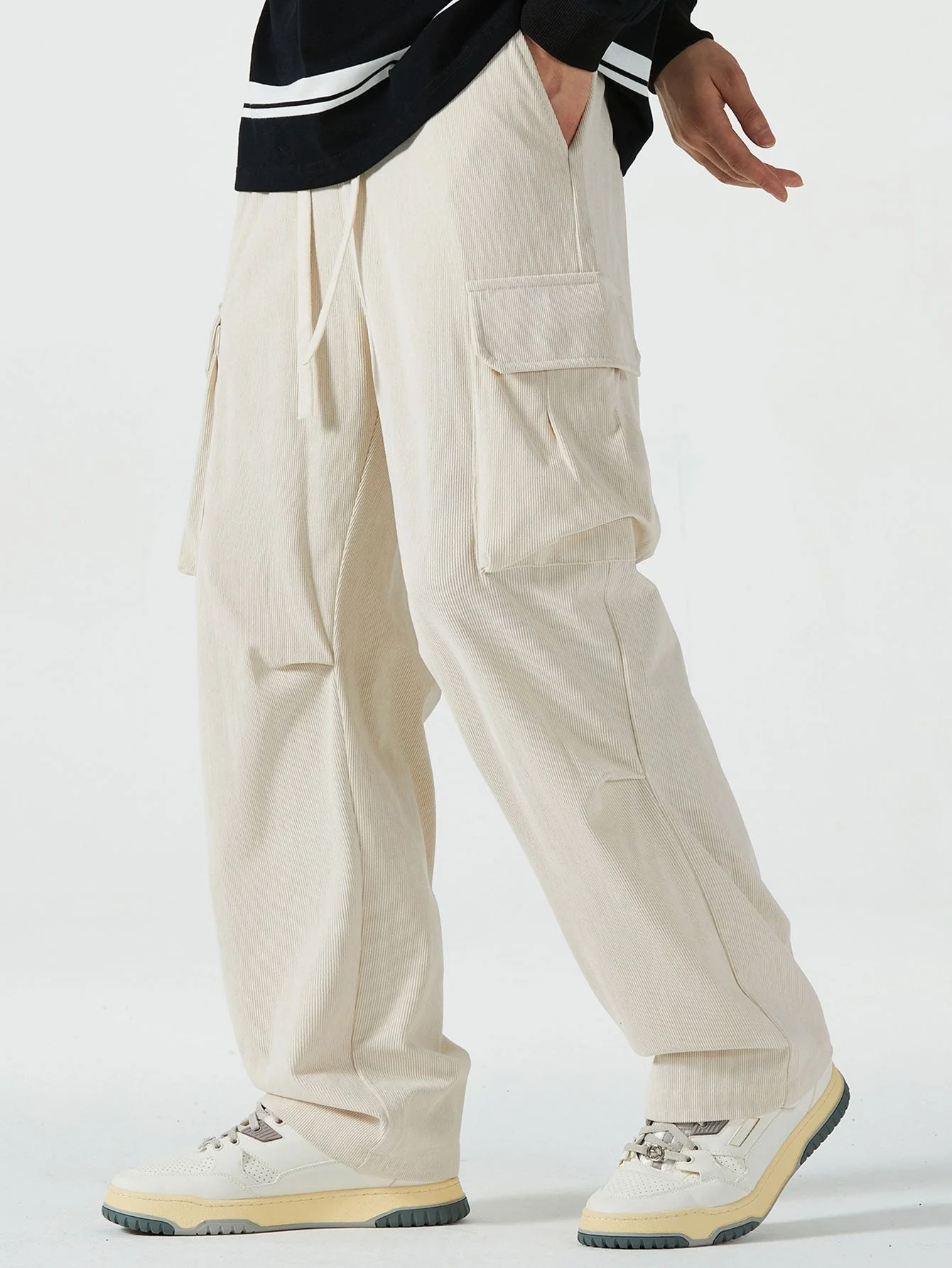 AvelĀ® | Corduroy Cargo Pants - Image 9