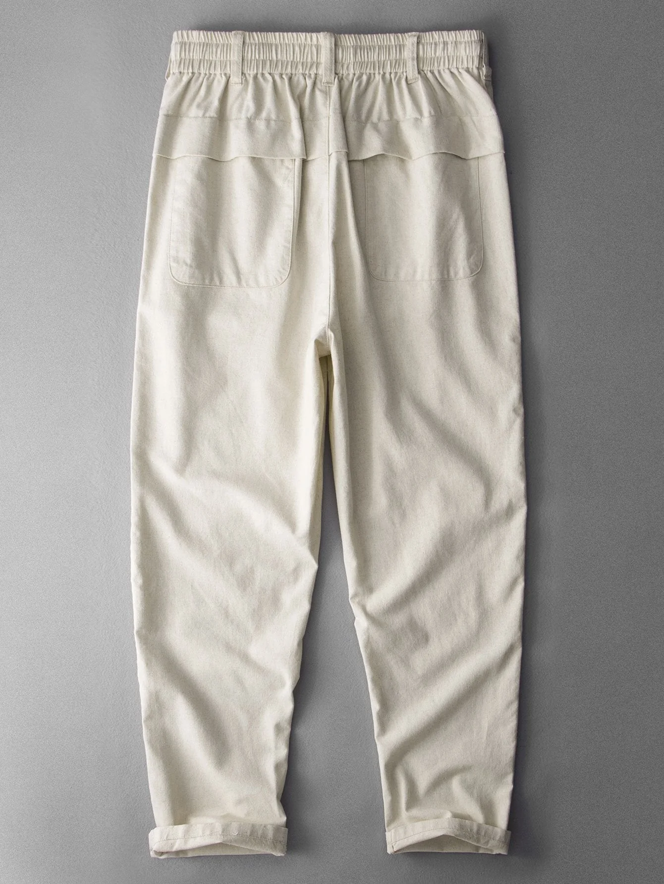 Averell® | Straight Leg Linen Cotton Blend Pants - Image 4