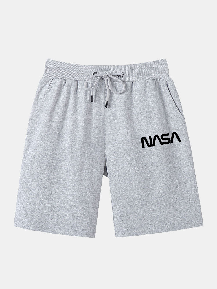 Averit® | Nasa Print Mid Length Shorts - Image 3