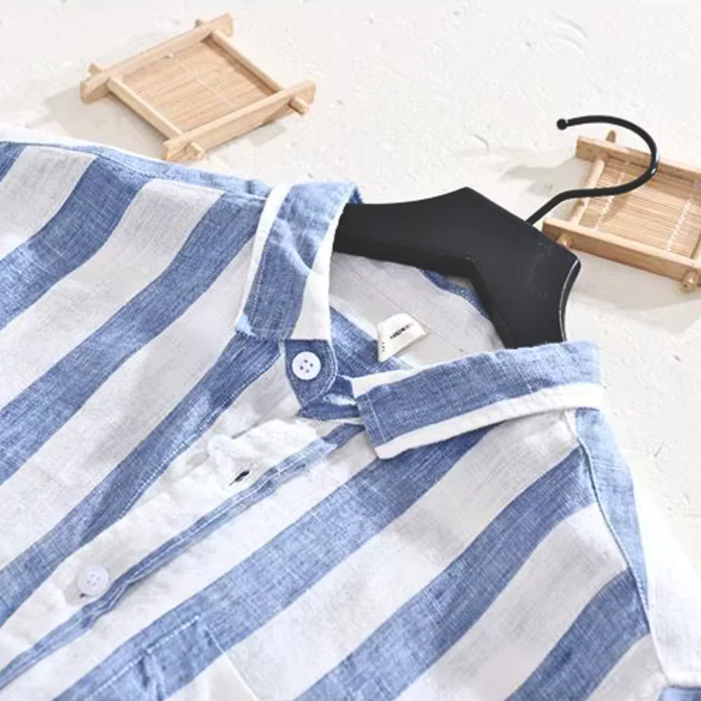 Avicebron® | Marino Stripe Shirt - Image 2
